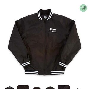 In N Out Burger Black Bomber Jacket